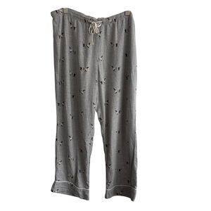 Love by Gap Daschund Novelty Print Christmas Theme Pyjama Pant Sz Large